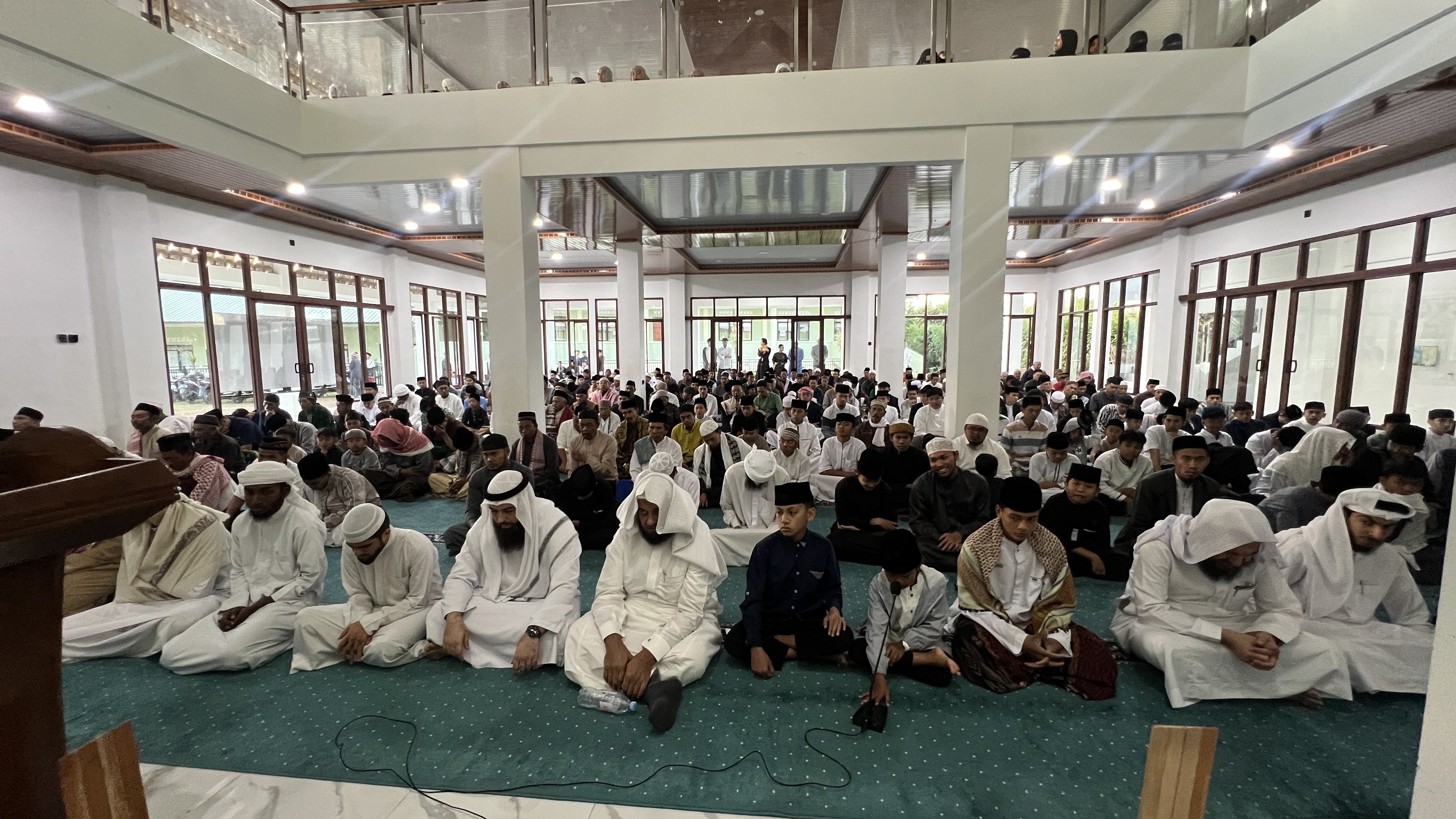 Shalat Ied Adha Pertama di Masjid Baru Pondok GenTangguh